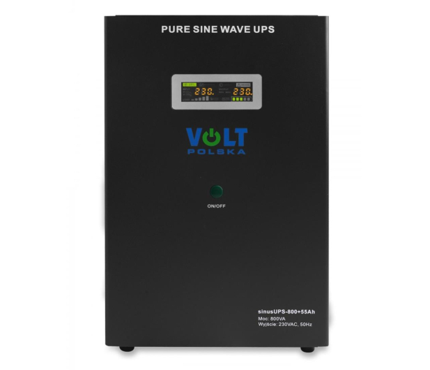 VOLT SINUS UPS 800 + 55Ah (500/800W) - 1213034 - zdjęcie